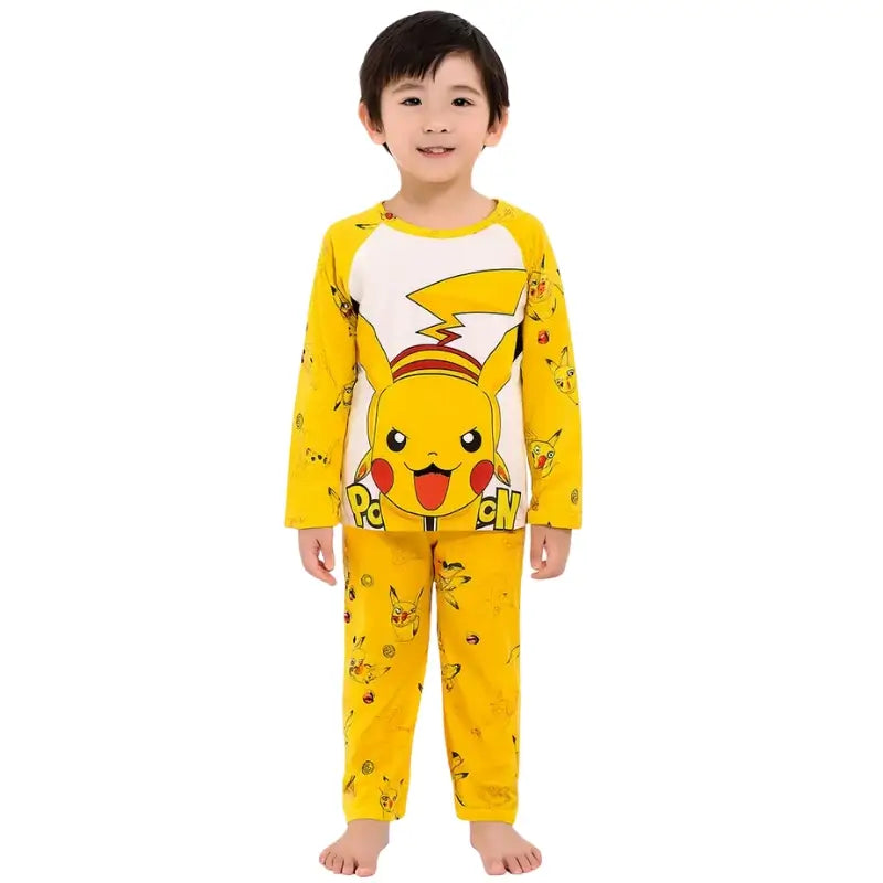 SparkMon – 2-Piece Kids Electric Character Pajama Set