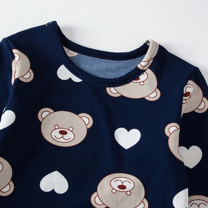 CuddleBears – 2-Piece Kids Bear Pajama Set