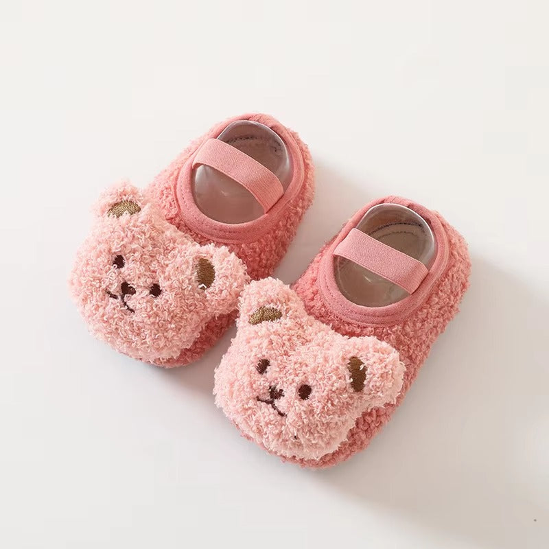 BearSteps – Baby Cartoon Bear Sock Slippers