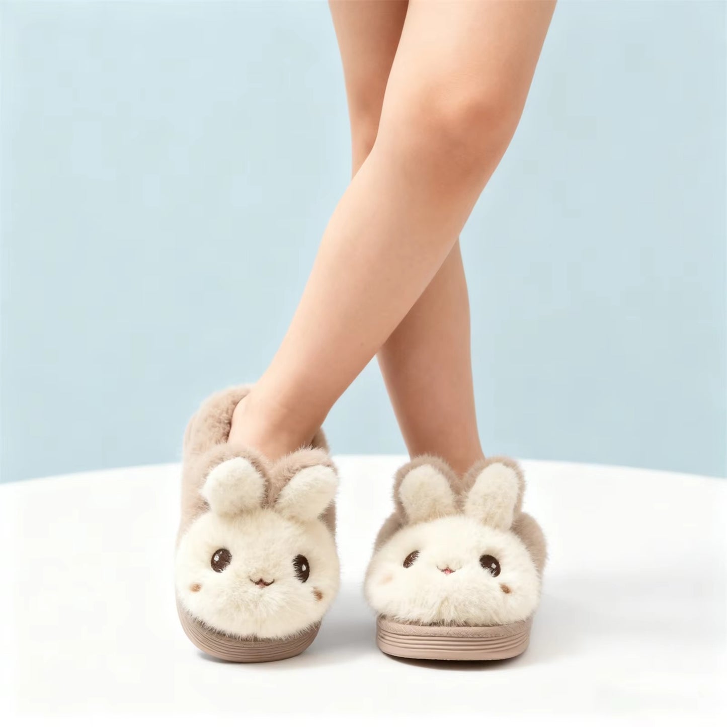 TinyPaws – Baby Cartoon Cotton Winter Slippers
