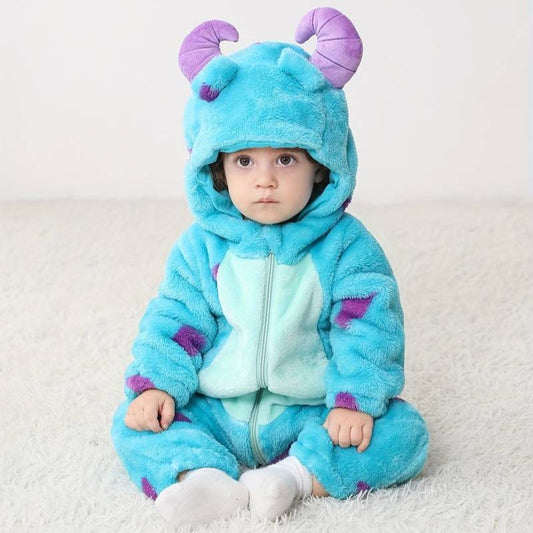CozyCritters – Baby Animal Hooded Jumpsuit