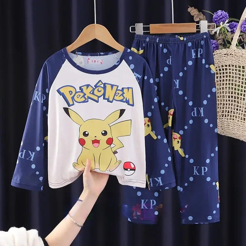 SparkMon – 2-Piece Kids Electric Character Pajama Set