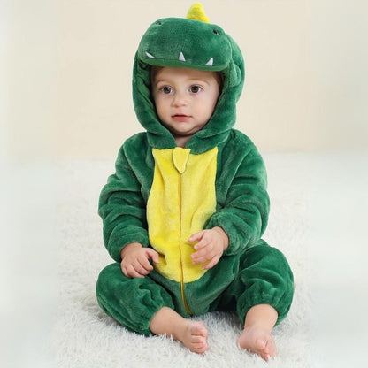 CozyCritters – Baby Animal Hooded Jumpsuit