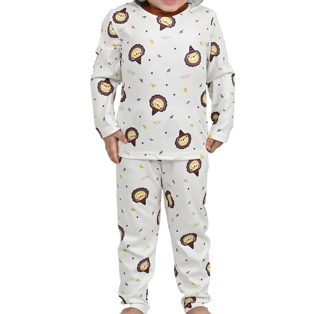 DreamCartoon – 2-Piece Kids Cartoon Cotton Pajama Set