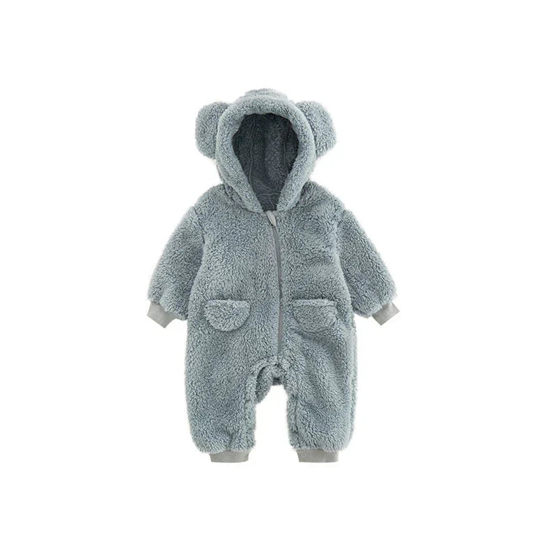 CuddleCub – Baby Animal Fleece Onesie