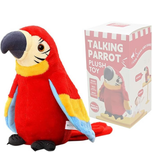 TalkieTuk – Kids Talking Parrot Plush Toy