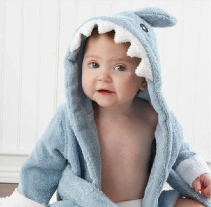 SnuggleWrap – Baby Hooded Cotton Bathrobe