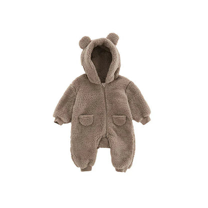 CuddleCub – Baby Animal Fleece Onesie