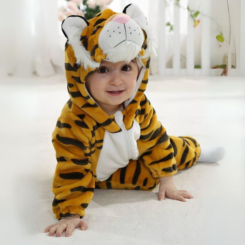 CozyCritters – Baby Animal Hooded Jumpsuit