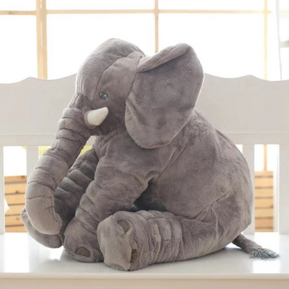 DreamEle – Soft Plush Elephant Cuddle Pillow