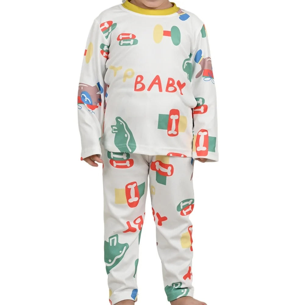 DreamCartoon – 2-Piece Kids Cartoon Cotton Pajama Set
