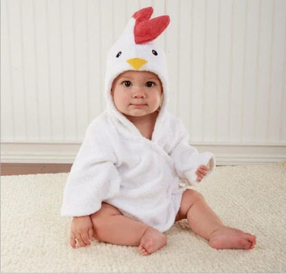 SnuggleWrap – Baby Hooded Cotton Bathrobe