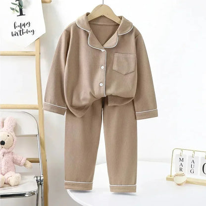 CalmNest – 2-Piece Kids Cotton Pajama Set