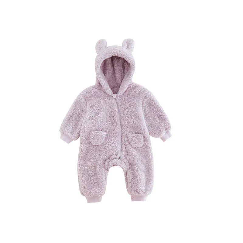 CuddleCub – Baby Animal Fleece Onesie