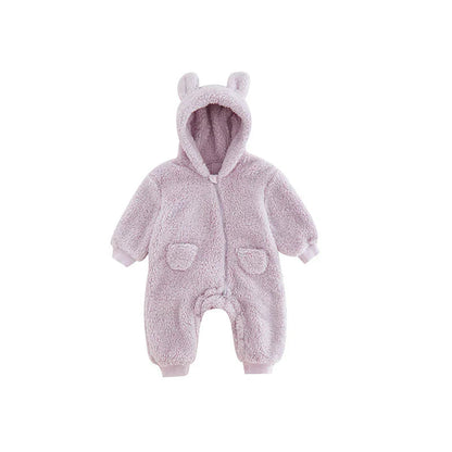 CuddleCub – Baby Animal Fleece Onesie