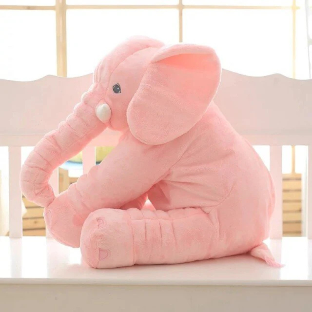 DreamEle – Soft Plush Elephant Cuddle Pillow