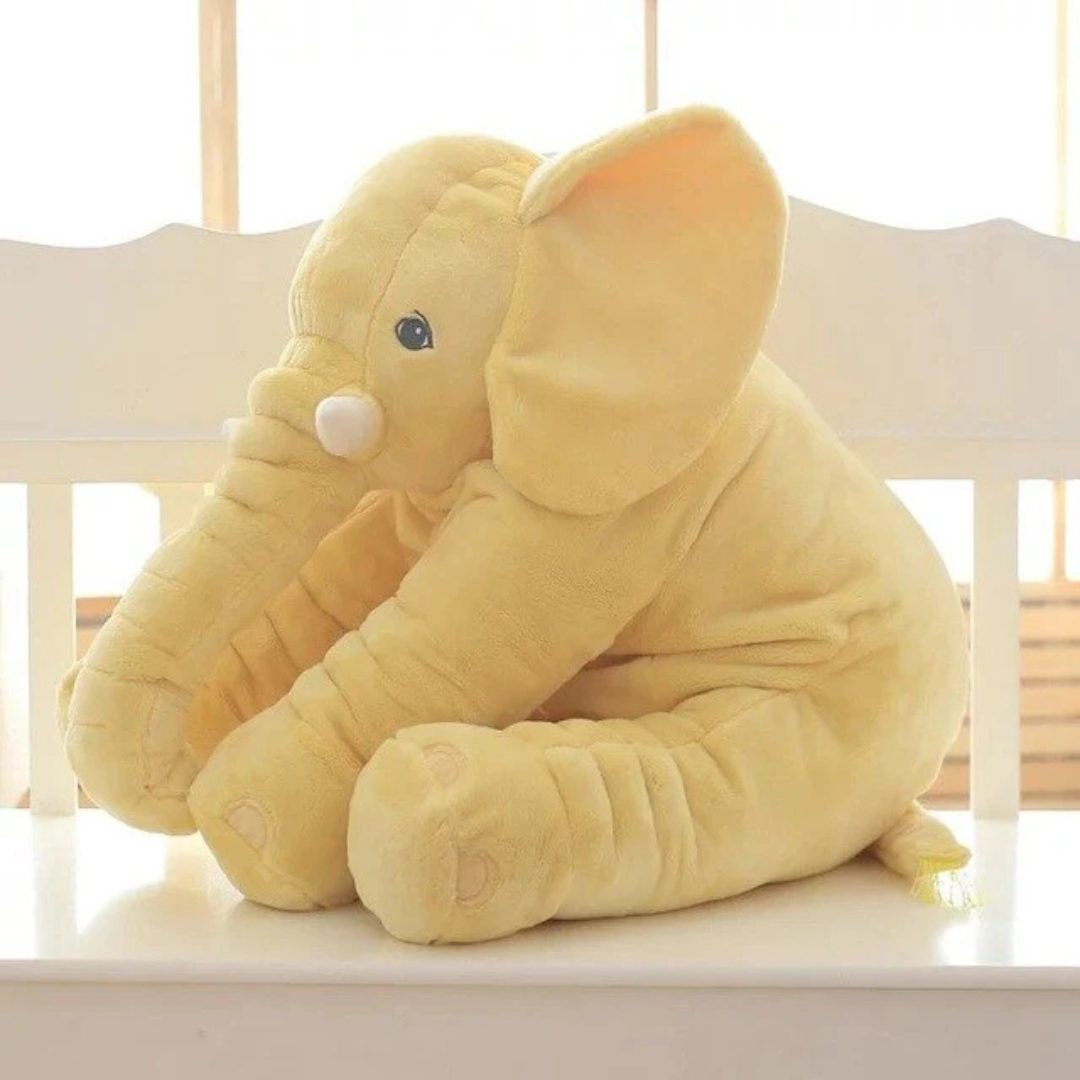 DreamEle – Soft Plush Elephant Cuddle Pillow