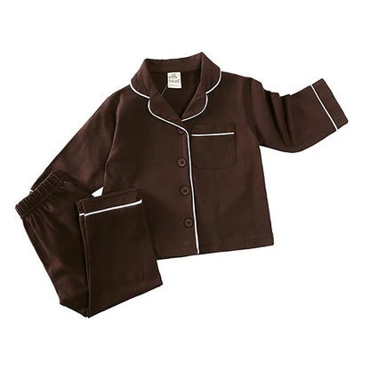 CozyNest – 2-Piece Baby Button Pajama Set