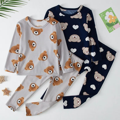 CuddleBears – 2-Piece Kids Bear Pajama Set