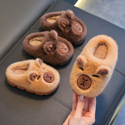 CozyCritter – Kids Plush Animal Winter Slippers