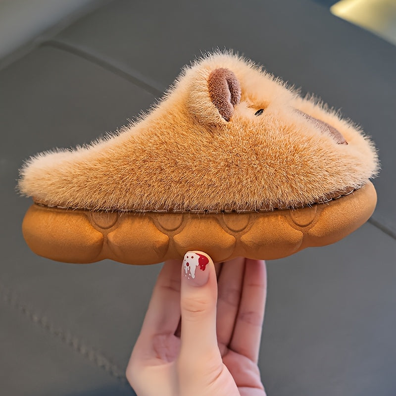 CozyCritter – Kids Plush Animal Winter Slippers