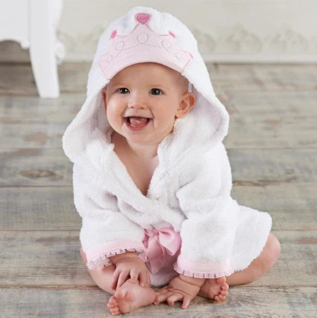 SnuggleWrap – Baby Hooded Cotton Bathrobe