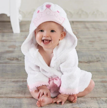 SnuggleWrap – Baby Hooded Cotton Bathrobe