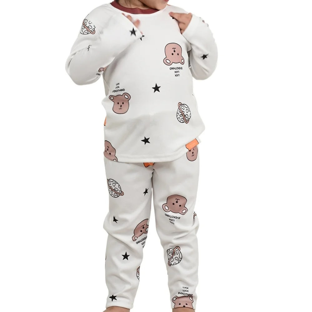 DreamCartoon – 2-Piece Kids Cartoon Cotton Pajama Set