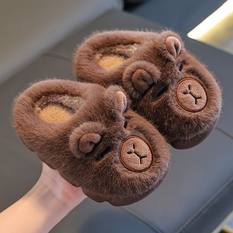 CozyCritter – Kids Plush Animal Winter Slippers