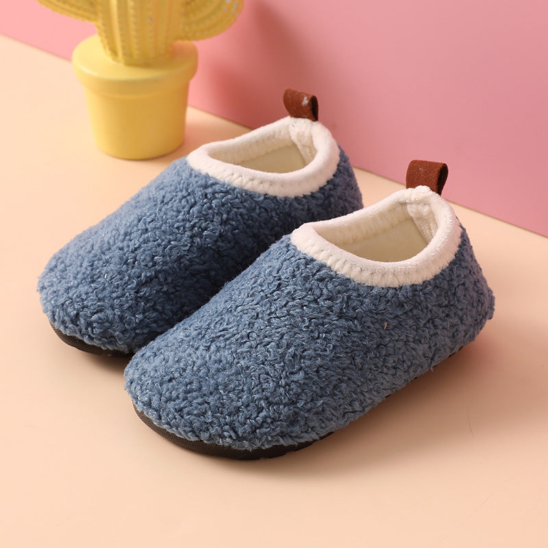 WoolyWalks – Kids Non-Slip Wool Slippers