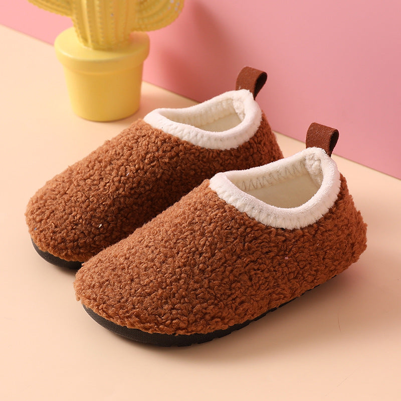WoolyWalks – Kids Non-Slip Wool Slippers