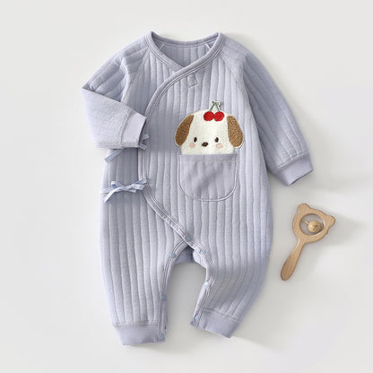 ButterflyCuddle – Baby Cotton Warm Jumpsuit