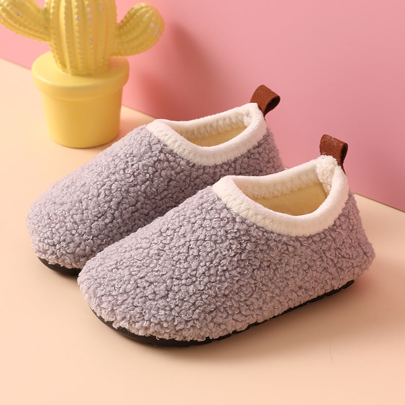 WoolyWalks – Kids Non-Slip Wool Slippers