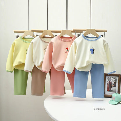 SoftNest – 2-Piece Kids Cotton Pajama Set