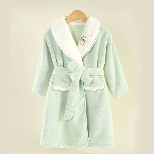 DryNest – Kids Quick-Dry Hooded Bathrobe