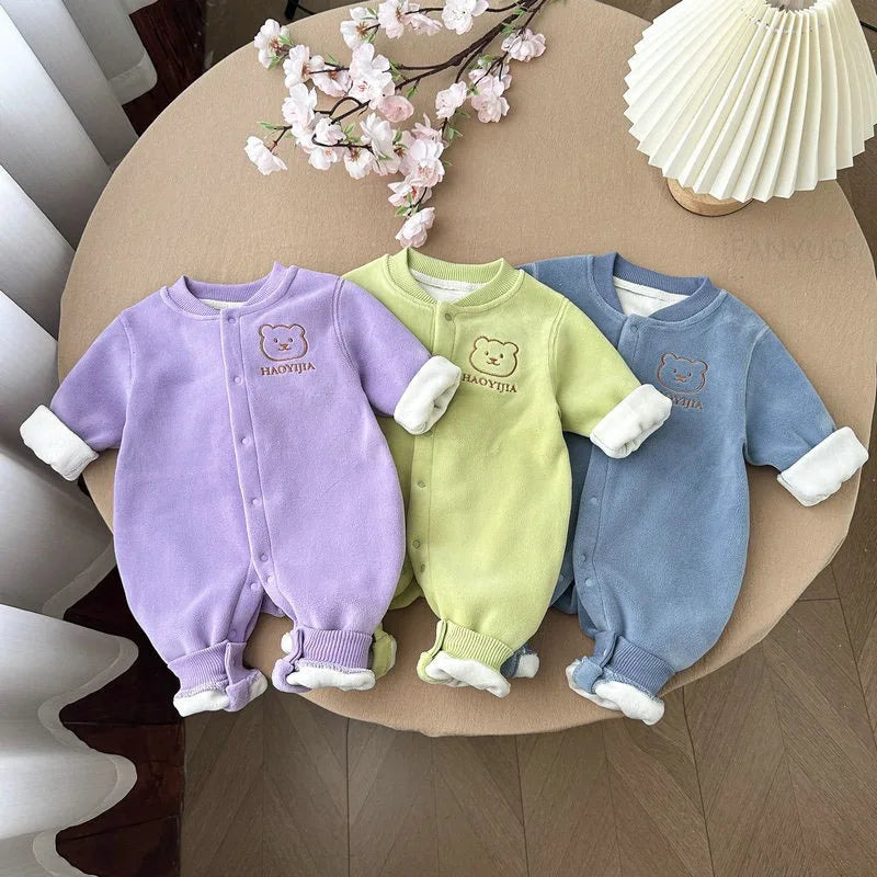 PolarNest – Kids Fleece Winter Jumpsuit