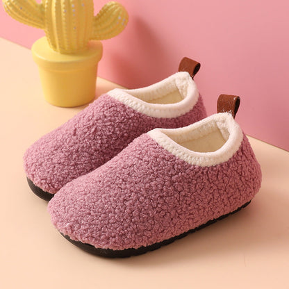 WoolyWalks – Kids Non-Slip Wool Slippers