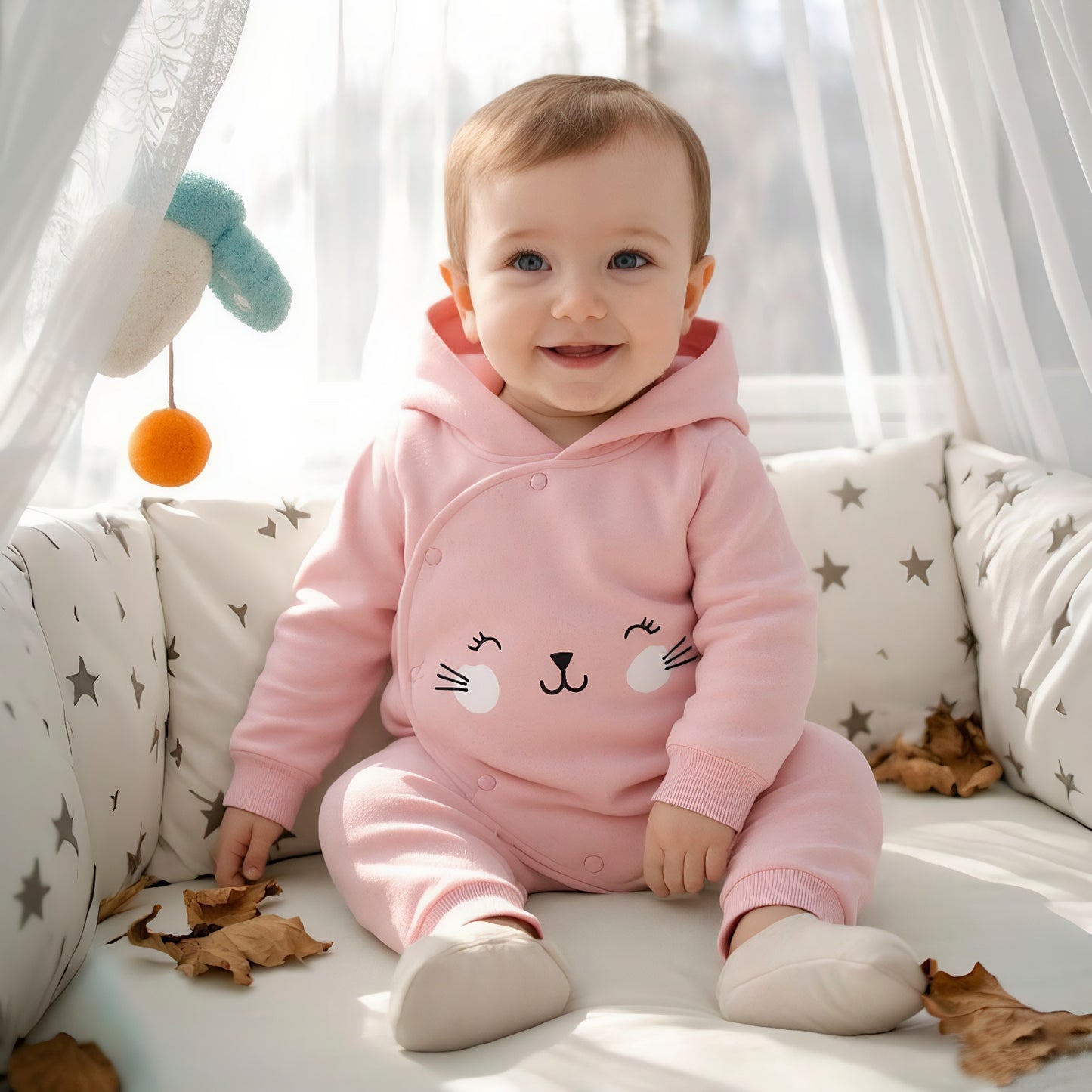 LittleCritters – Baby Animal Cotton Romper