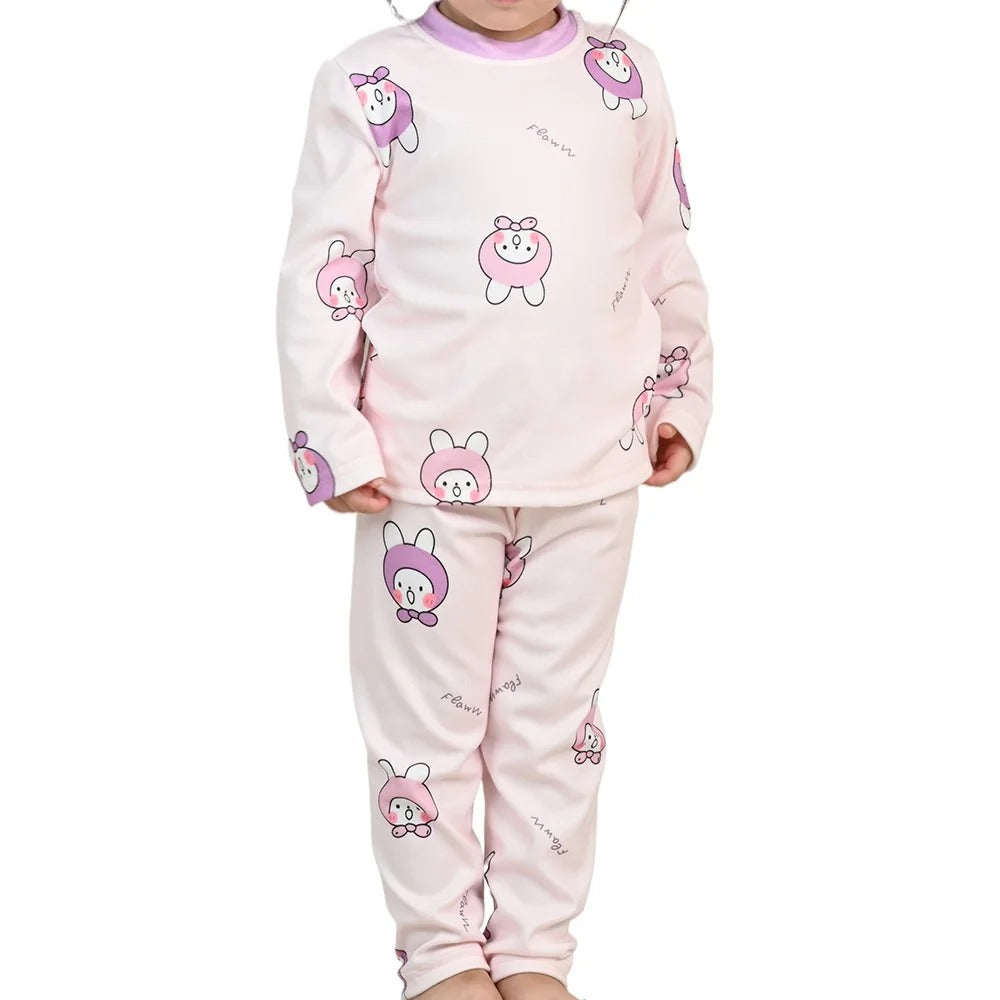 DreamCartoon – 2-Piece Kids Cartoon Cotton Pajama Set