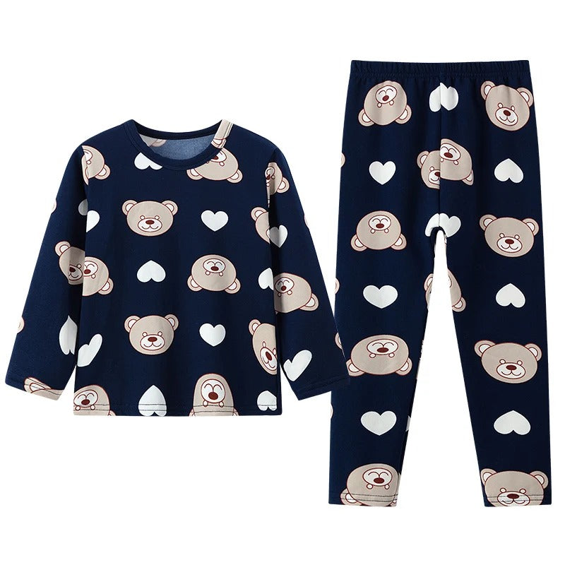 CuddleBears – 2-Piece Kids Bear Pajama Set