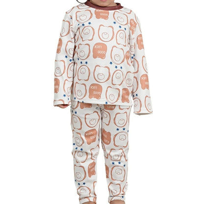 DreamCartoon – 2-Piece Kids Cartoon Cotton Pajama Set
