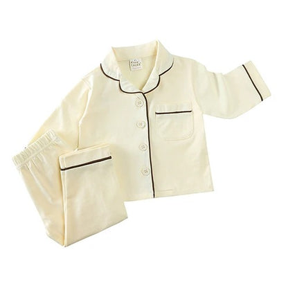 CozyNest – 2-Piece Baby Button Pajama Set