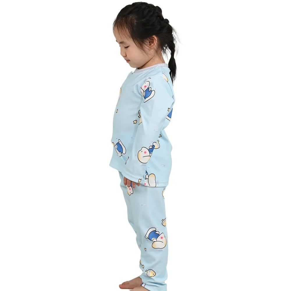 DreamCartoon – 2-Piece Kids Cartoon Cotton Pajama Set