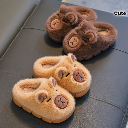 CozyCritter – Kids Plush Animal Winter Slippers