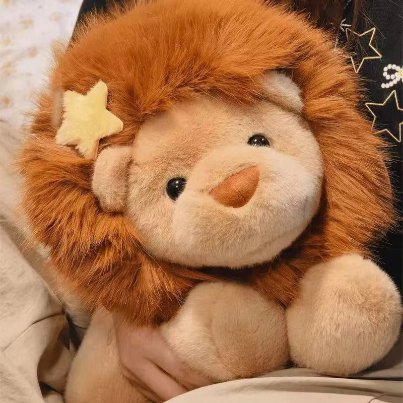 LionCuddle – Cute Cartoon Lion Plush Toy