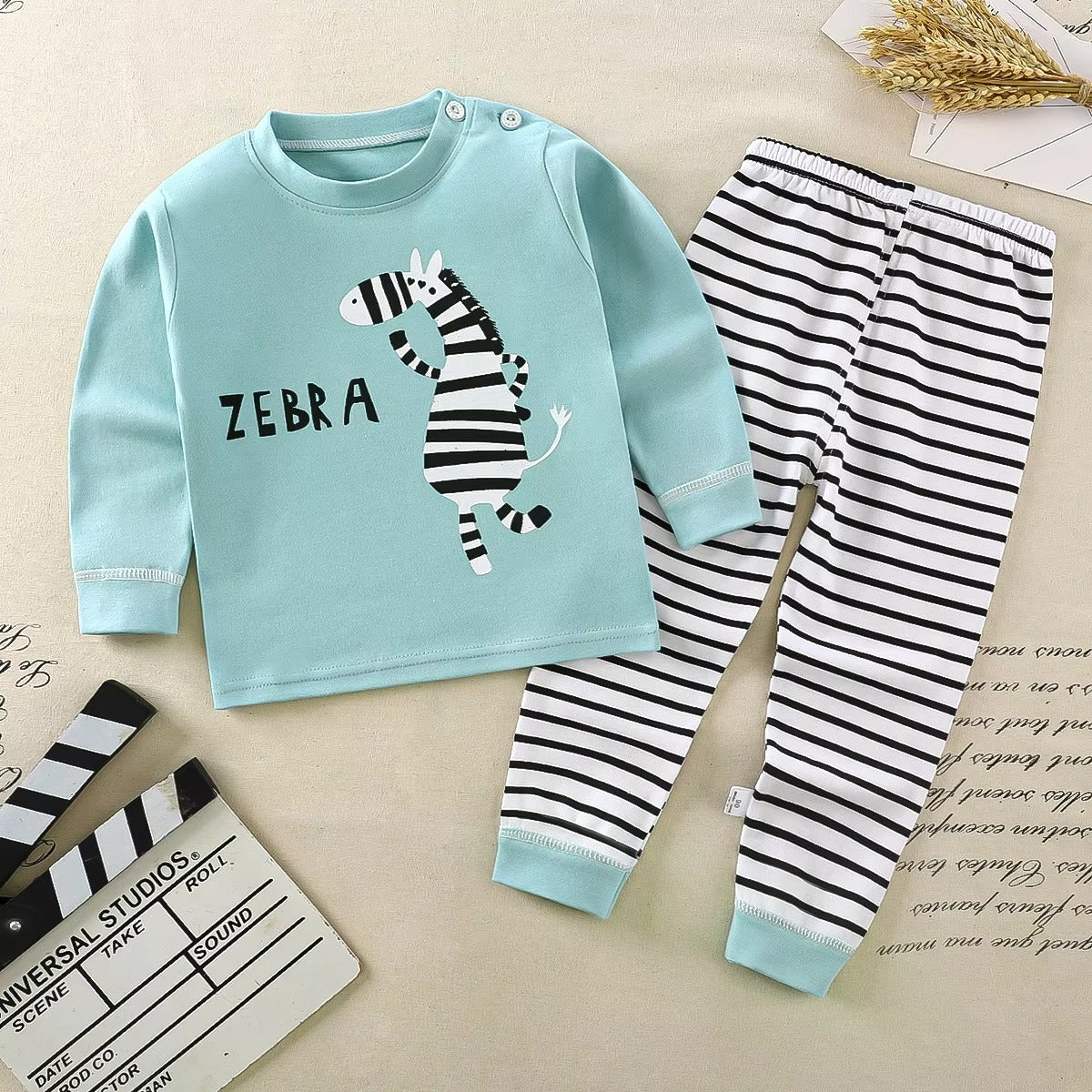 CartoonNest – 2-Piece Kids Cartoon Pajama Set