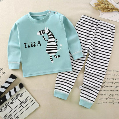 CartoonNest – 2-Piece Kids Cartoon Pajama Set