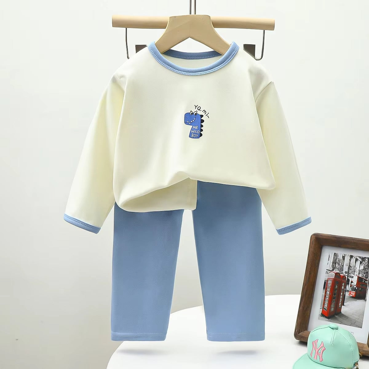 SoftNest – 2-Piece Kids Cotton Pajama Set