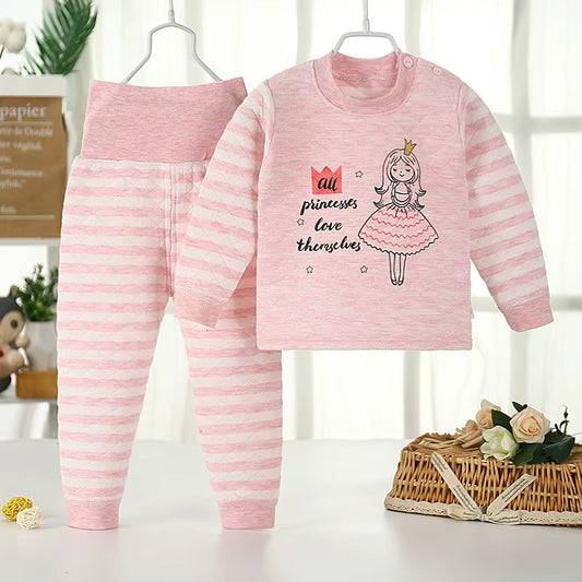 SnuggleCubs – 2-Piece Kids Cartoon Winter Pajama Set