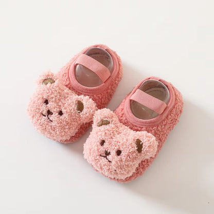 BearSteps – Baby Cartoon Bear Sock Slippers